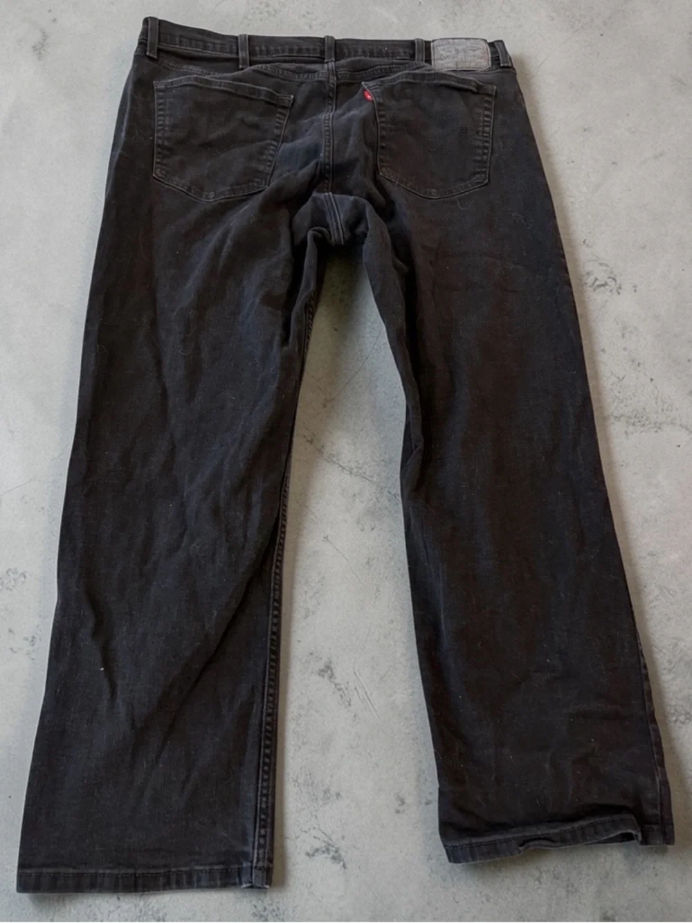Levi’s 559 Relaxed Straight Jeans Men’s 38x28 Black Denim Streetwear